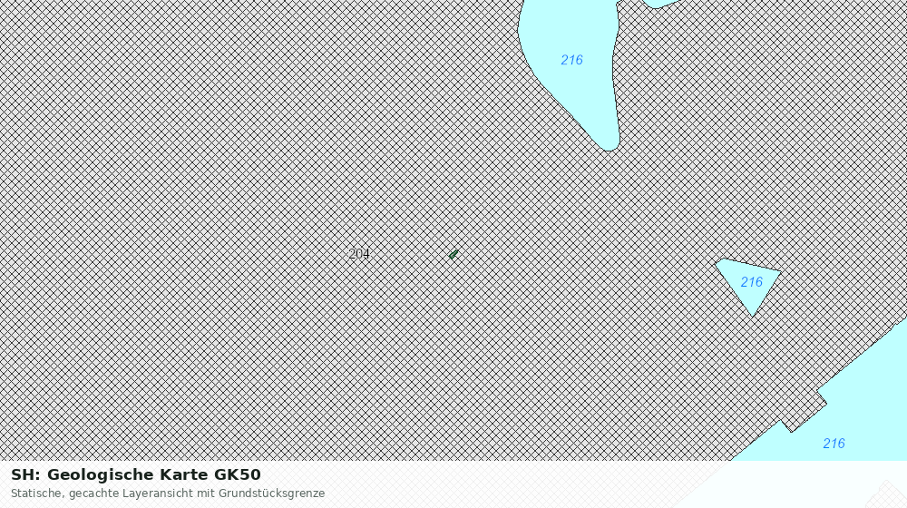 Statische Kartenansicht: SH: Geologische Karte GK50