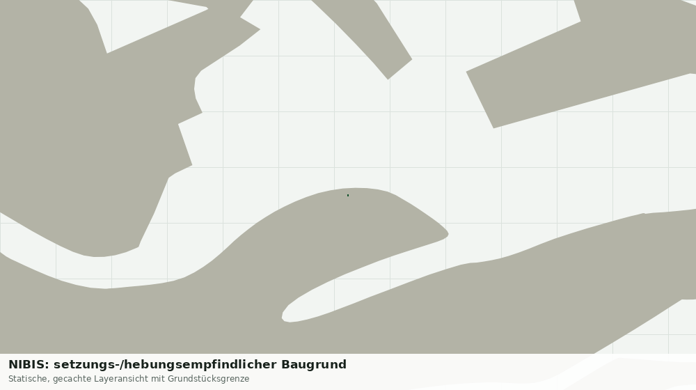 Statische Kartenansicht: NIBIS: setzungs-/hebungsempfindlicher Baugrund
