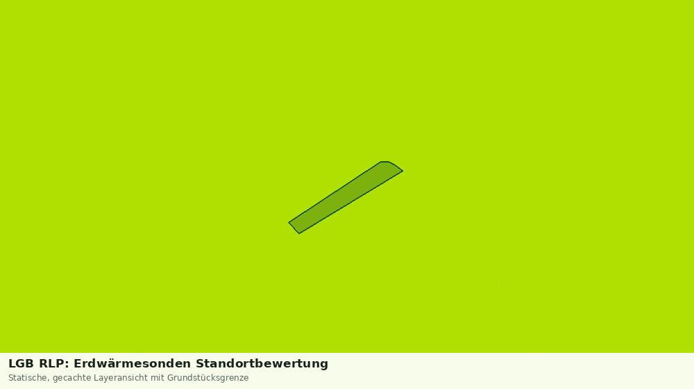 Statische Kartenansicht: LGB RLP: Erdwärmesonden Standortbewertung