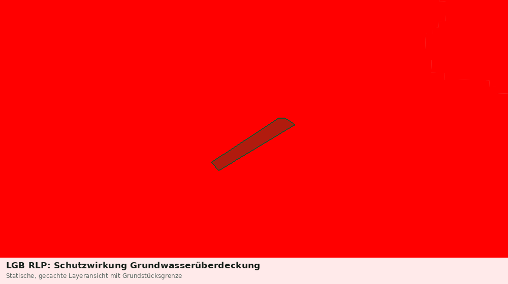 Statische Kartenansicht: LGB RLP: Schutzwirkung Grundwasserüberdeckung