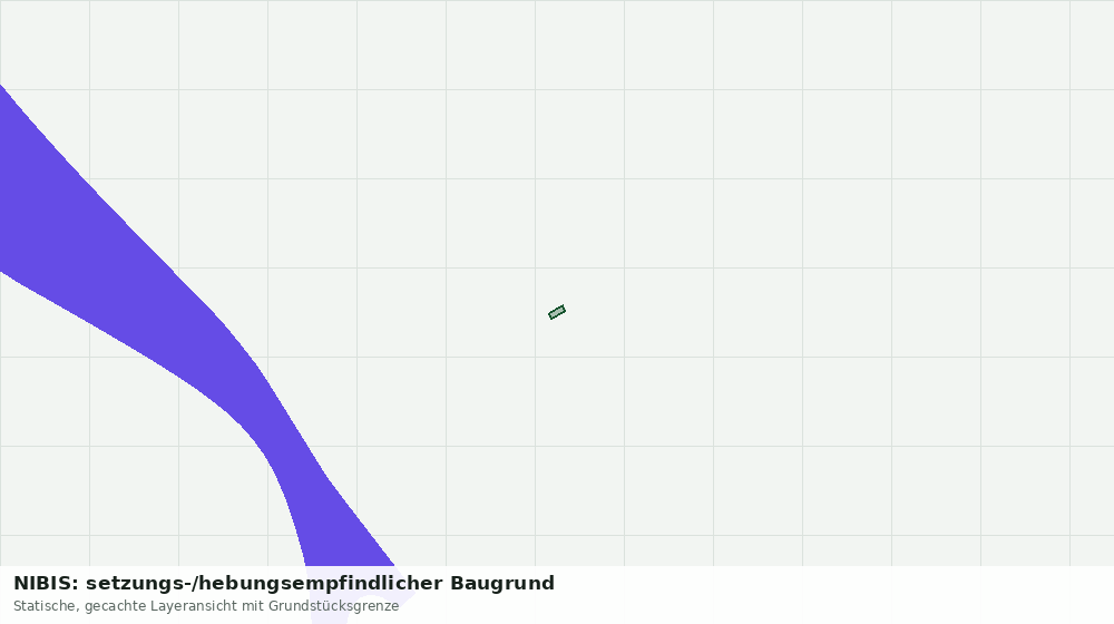 Statische Kartenansicht: NIBIS: setzungs-/hebungsempfindlicher Baugrund