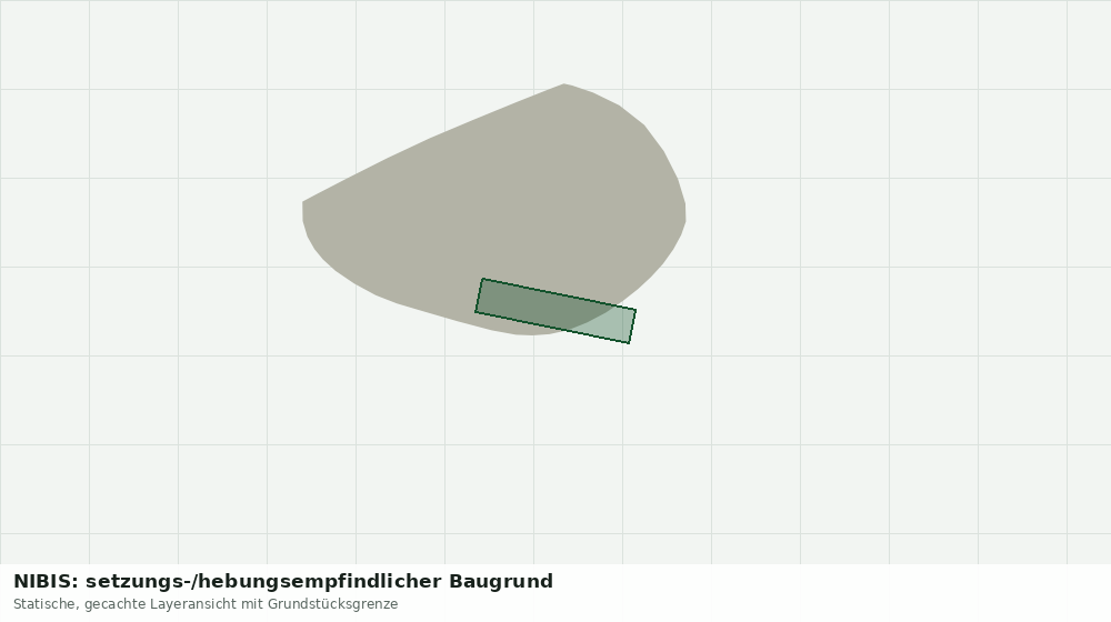 Statische Kartenansicht: NIBIS: setzungs-/hebungsempfindlicher Baugrund