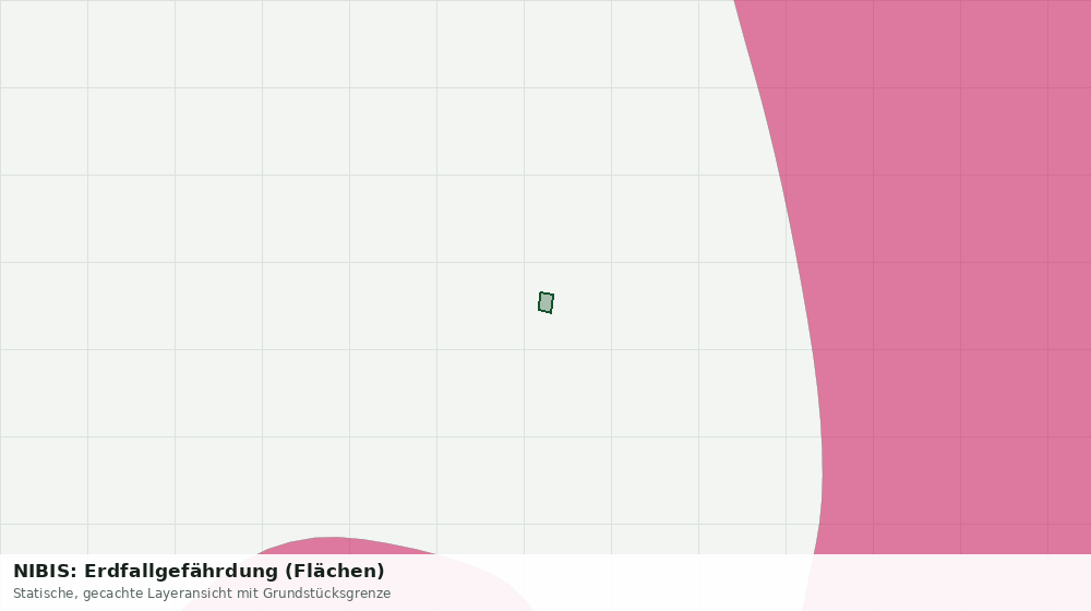 Statische Kartenansicht: NIBIS: Erdfallgefährdung (Flächen)