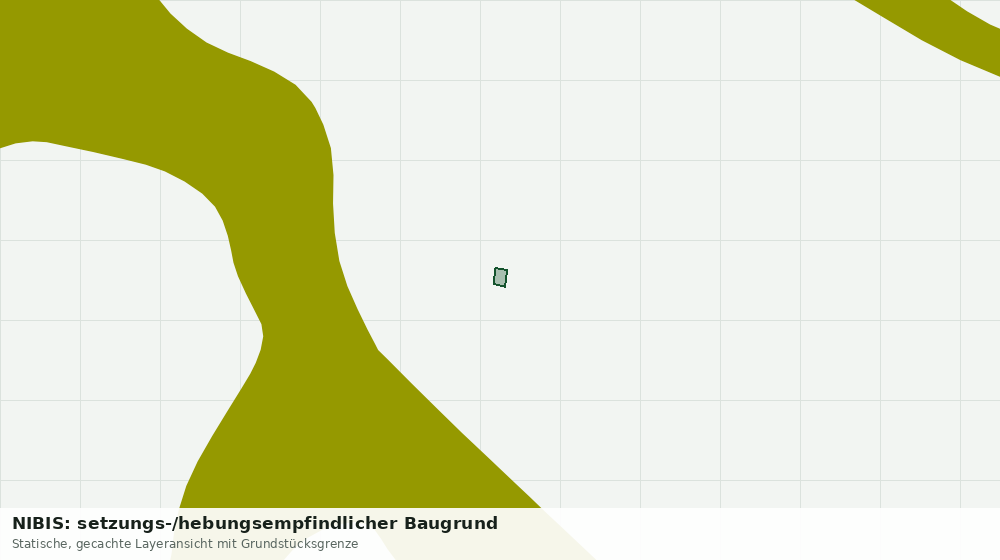 Statische Kartenansicht: NIBIS: setzungs-/hebungsempfindlicher Baugrund