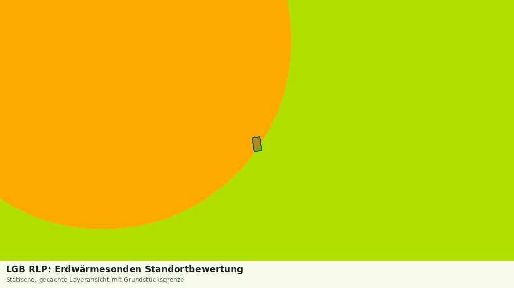 Statische Kartenansicht: LGB RLP: Erdwärmesonden Standortbewertung