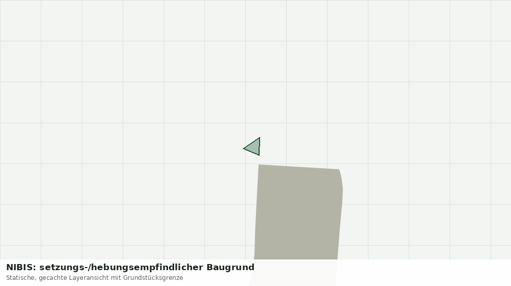 Statische Kartenansicht: NIBIS: setzungs-/hebungsempfindlicher Baugrund