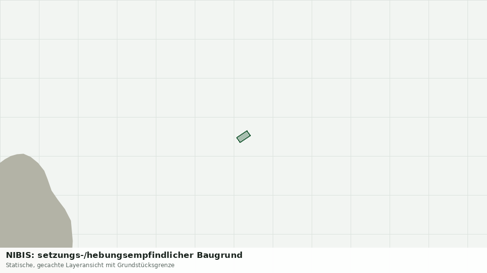 Statische Kartenansicht: NIBIS: setzungs-/hebungsempfindlicher Baugrund