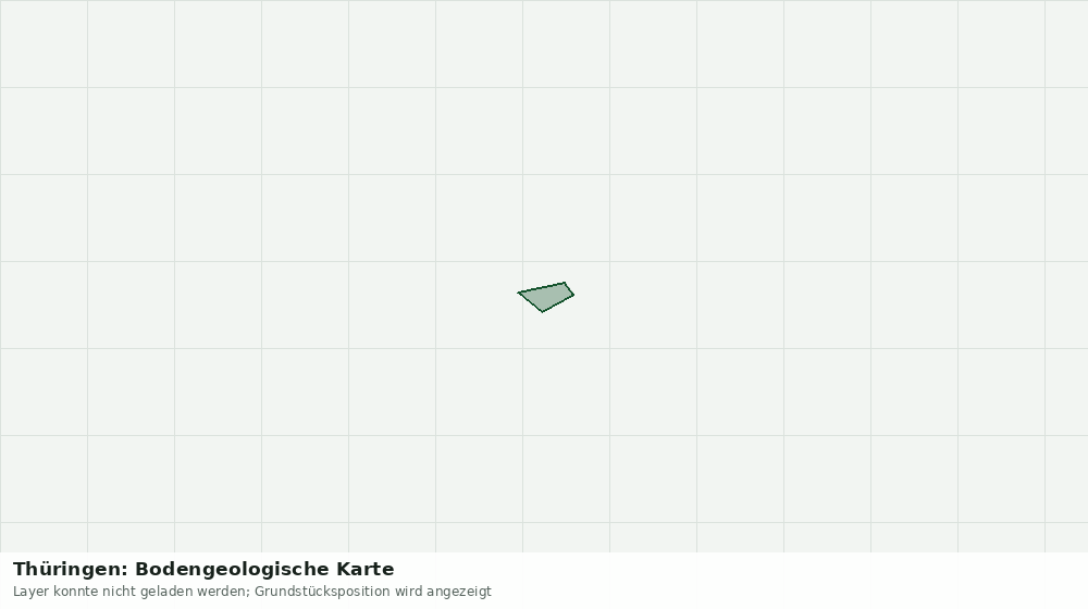 Statische Kartenansicht: Thüringen: Bodengeologische Karte