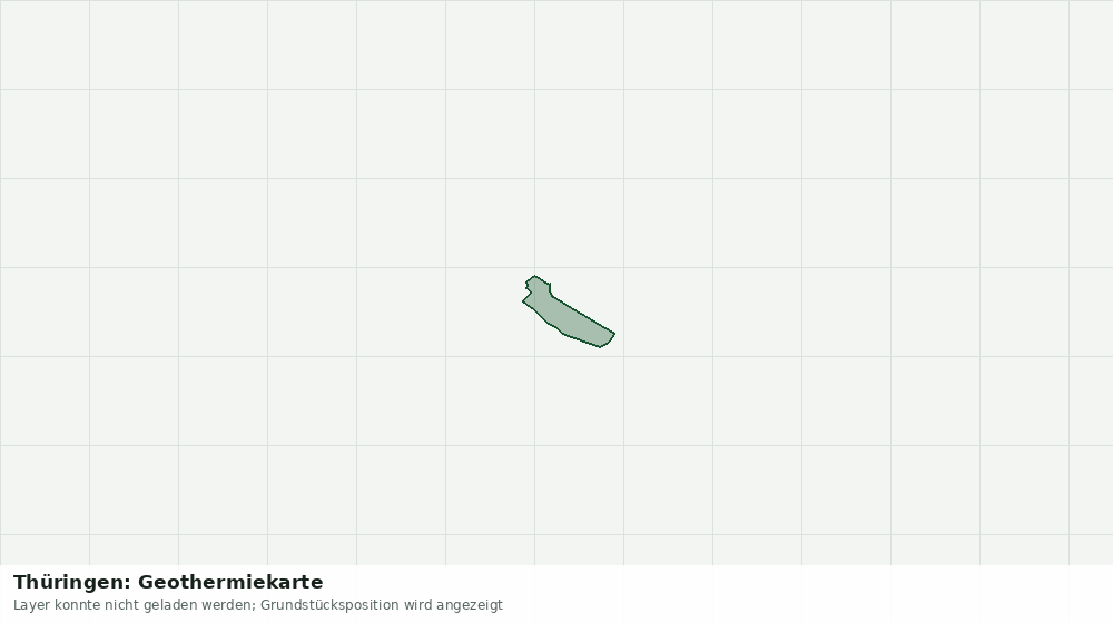 Statische Kartenansicht: Thüringen: Geothermiekarte