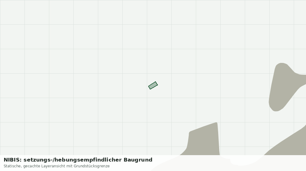 Statische Kartenansicht: NIBIS: setzungs-/hebungsempfindlicher Baugrund