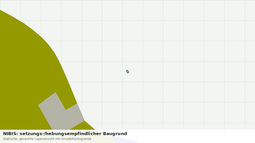 Statische Kartenansicht: NIBIS: setzungs-/hebungsempfindlicher Baugrund