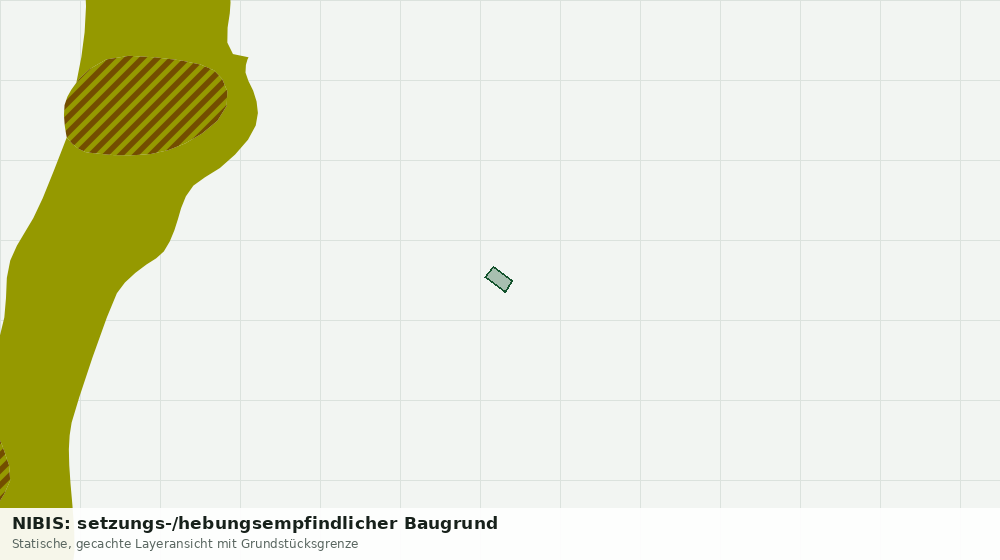 Statische Kartenansicht: NIBIS: setzungs-/hebungsempfindlicher Baugrund