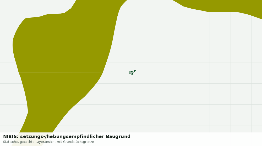 Statische Kartenansicht: NIBIS: setzungs-/hebungsempfindlicher Baugrund