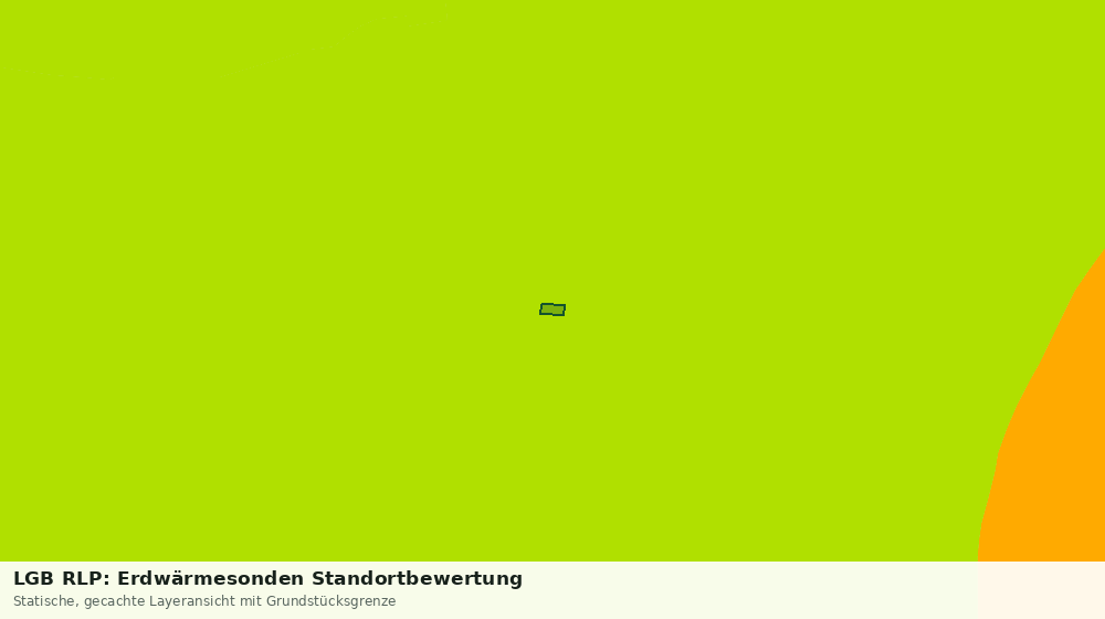 Statische Kartenansicht: LGB RLP: Erdwärmesonden Standortbewertung