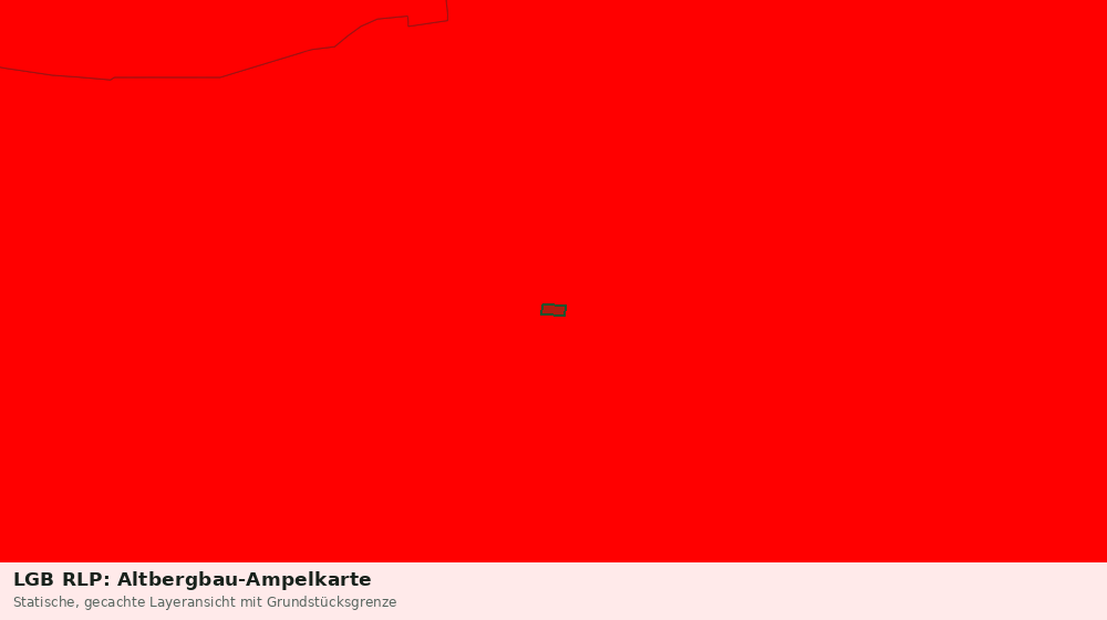 Statische Kartenansicht: LGB RLP: Altbergbau-Ampelkarte