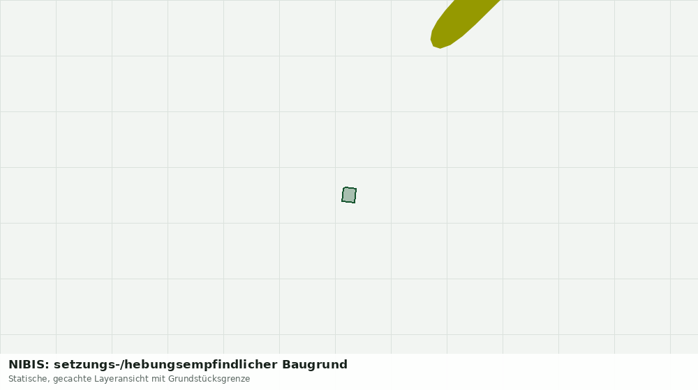 Statische Kartenansicht: NIBIS: setzungs-/hebungsempfindlicher Baugrund