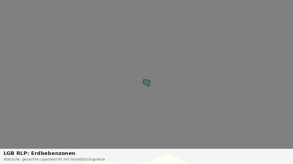 Statische Kartenansicht: LGB RLP: Erdbebenzonen