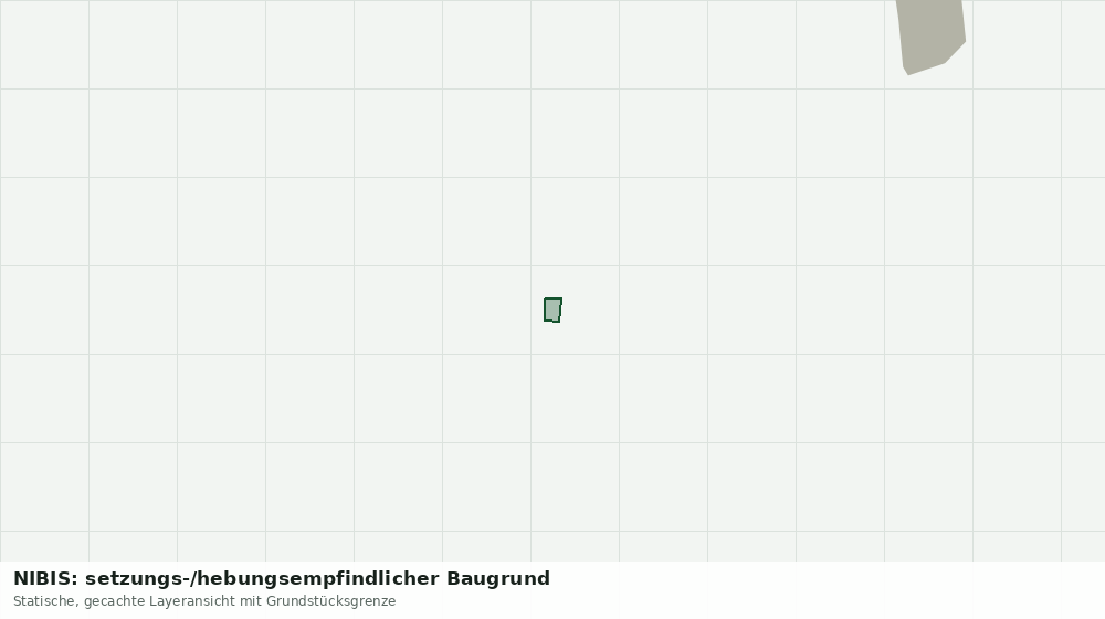 Statische Kartenansicht: NIBIS: setzungs-/hebungsempfindlicher Baugrund