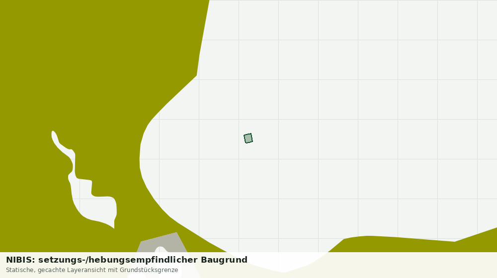 Statische Kartenansicht: NIBIS: setzungs-/hebungsempfindlicher Baugrund