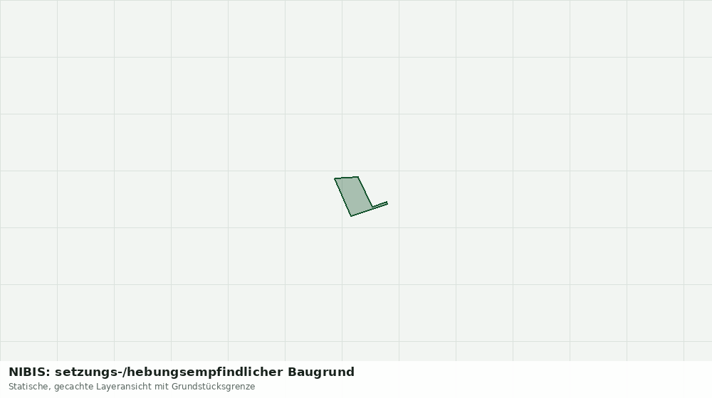 Statische Kartenansicht: NIBIS: setzungs-/hebungsempfindlicher Baugrund