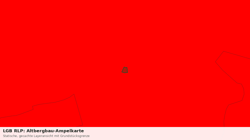 Statische Kartenansicht: LGB RLP: Altbergbau-Ampelkarte