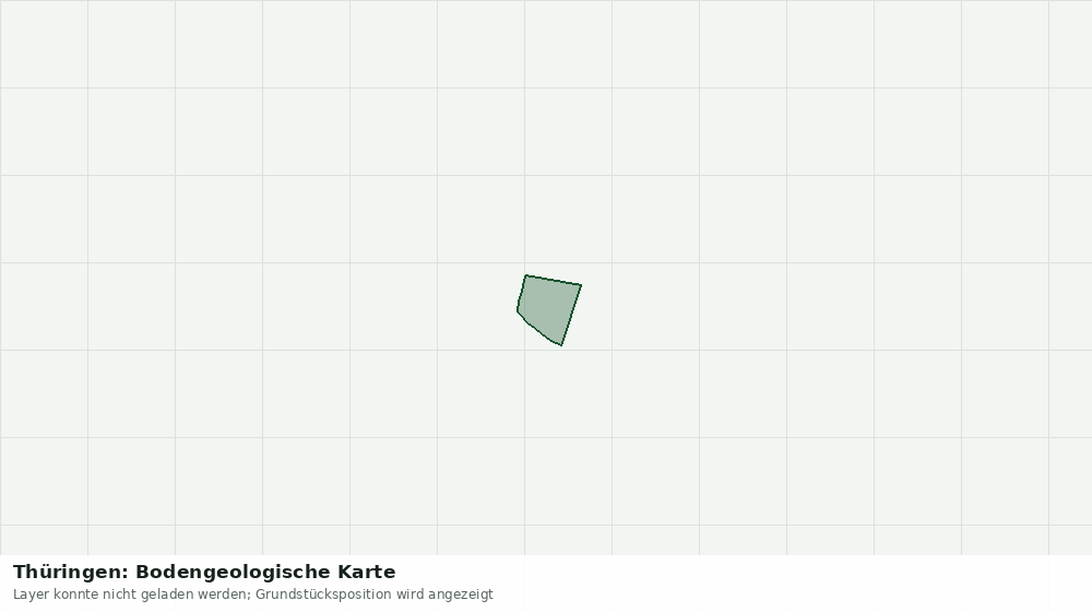 Statische Kartenansicht: Thüringen: Bodengeologische Karte