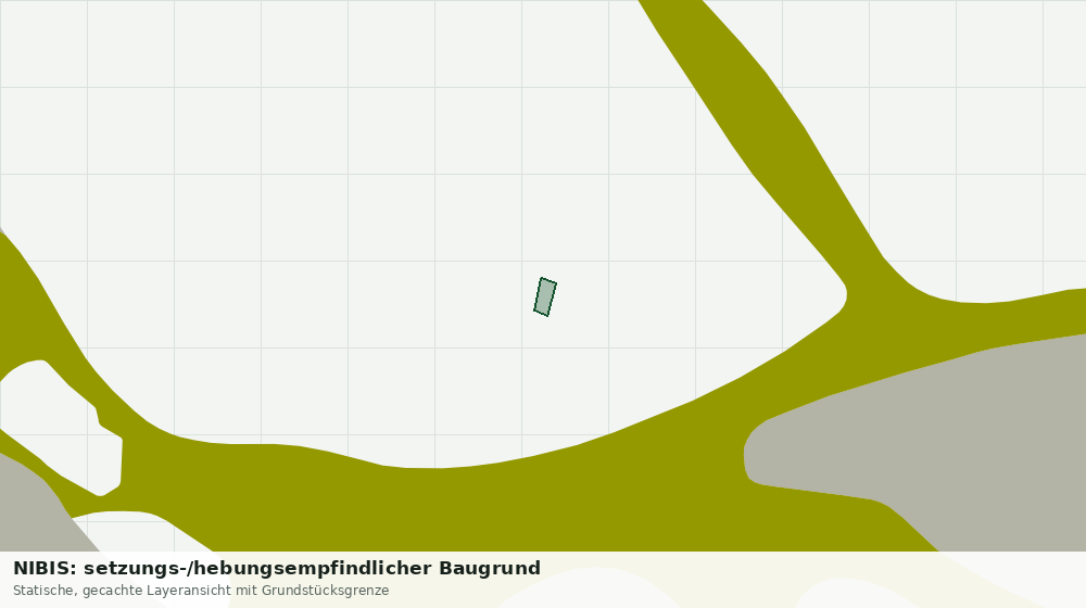 Statische Kartenansicht: NIBIS: setzungs-/hebungsempfindlicher Baugrund