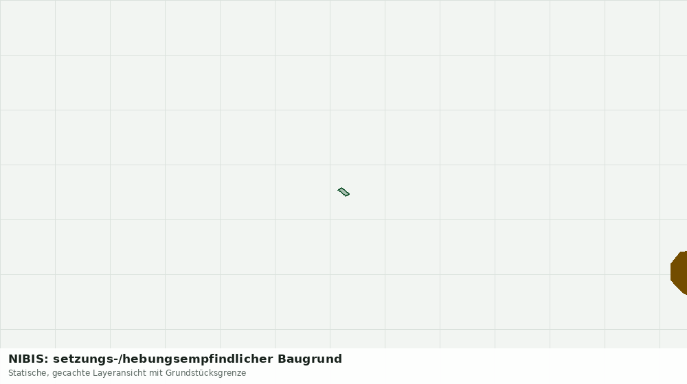 Statische Kartenansicht: NIBIS: setzungs-/hebungsempfindlicher Baugrund