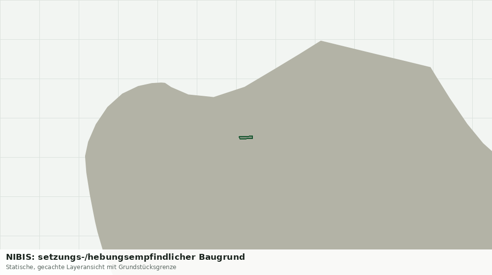 Statische Kartenansicht: NIBIS: setzungs-/hebungsempfindlicher Baugrund