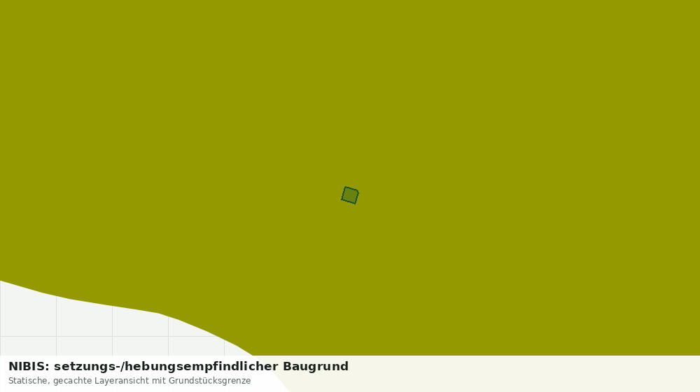 Statische Kartenansicht: NIBIS: setzungs-/hebungsempfindlicher Baugrund