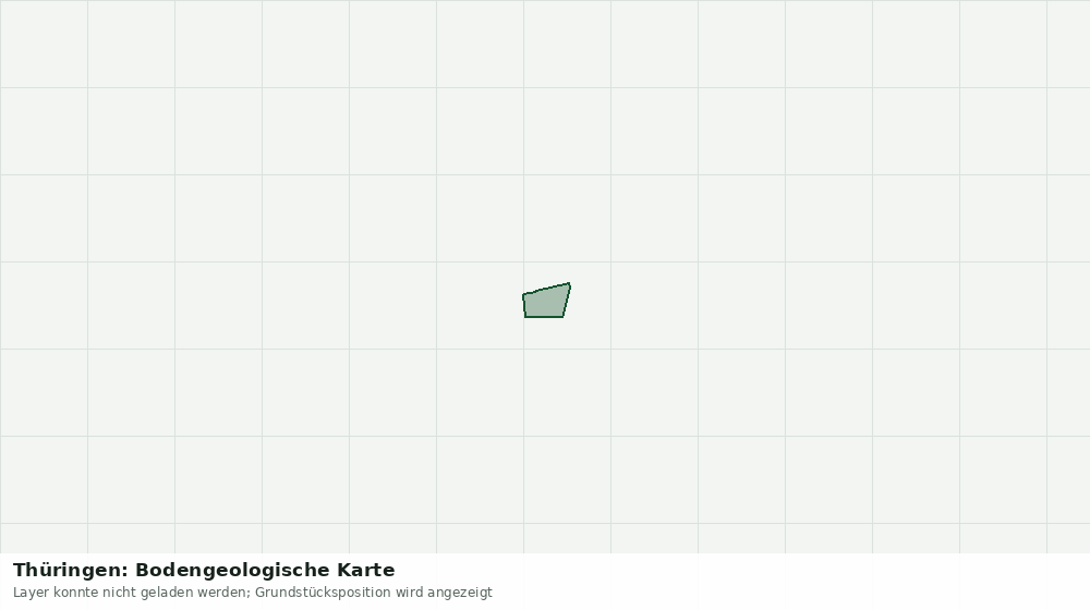 Statische Kartenansicht: Thüringen: Bodengeologische Karte