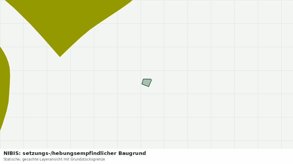 Statische Kartenansicht: NIBIS: setzungs-/hebungsempfindlicher Baugrund
