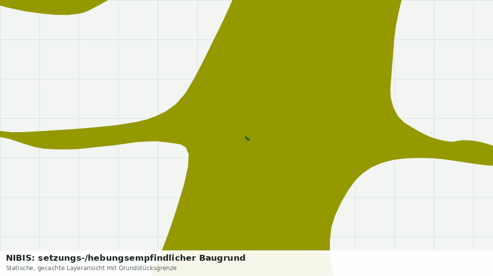 Statische Kartenansicht: NIBIS: setzungs-/hebungsempfindlicher Baugrund