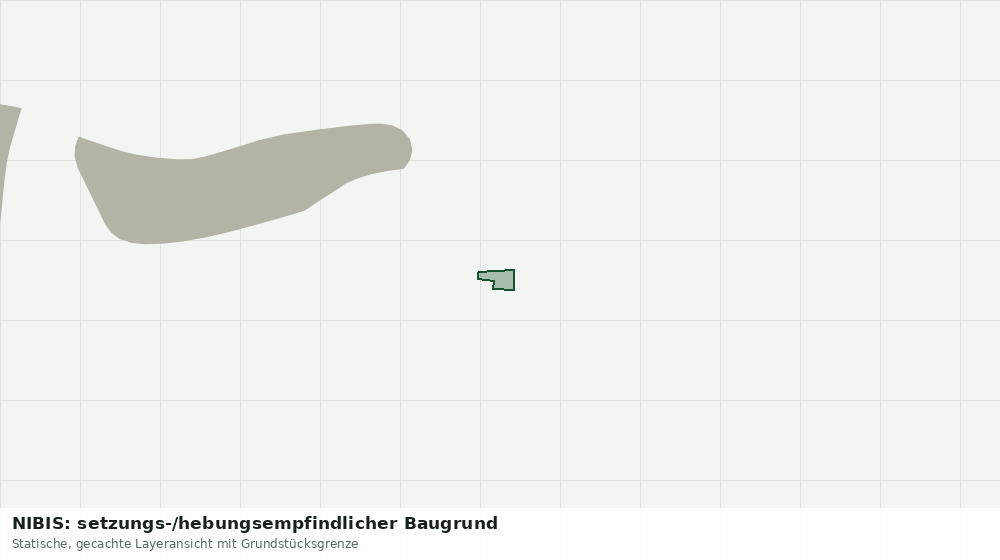 Statische Kartenansicht: NIBIS: setzungs-/hebungsempfindlicher Baugrund