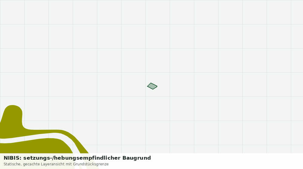 Statische Kartenansicht: NIBIS: setzungs-/hebungsempfindlicher Baugrund