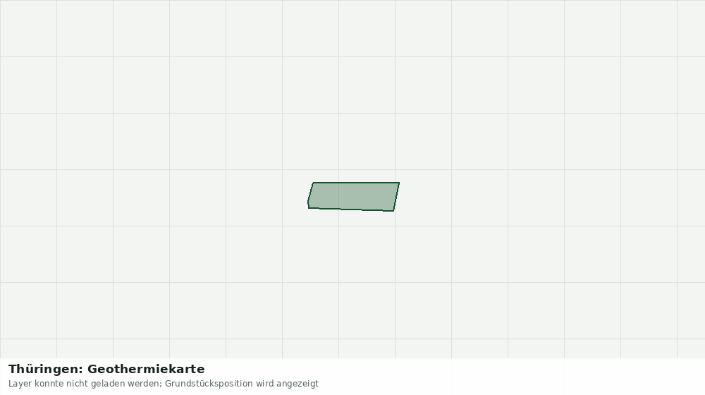 Statische Kartenansicht: Thüringen: Geothermiekarte