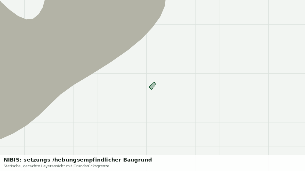 Statische Kartenansicht: NIBIS: setzungs-/hebungsempfindlicher Baugrund