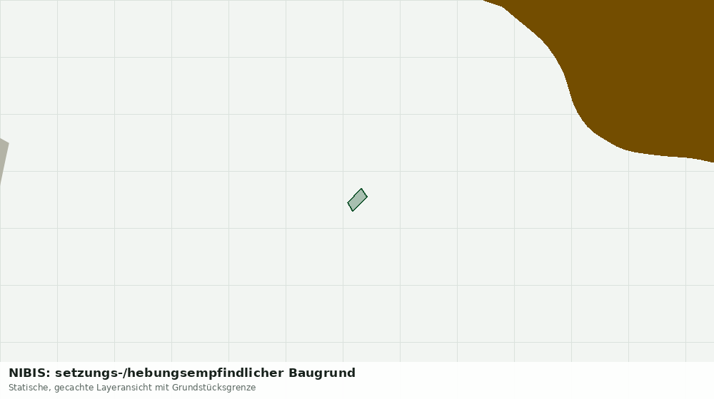 Statische Kartenansicht: NIBIS: setzungs-/hebungsempfindlicher Baugrund
