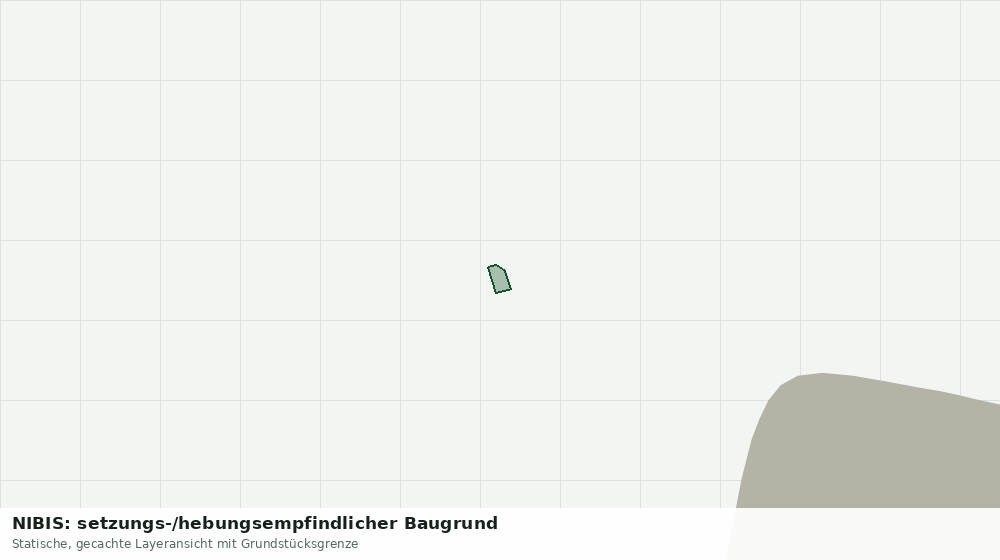 Statische Kartenansicht: NIBIS: setzungs-/hebungsempfindlicher Baugrund