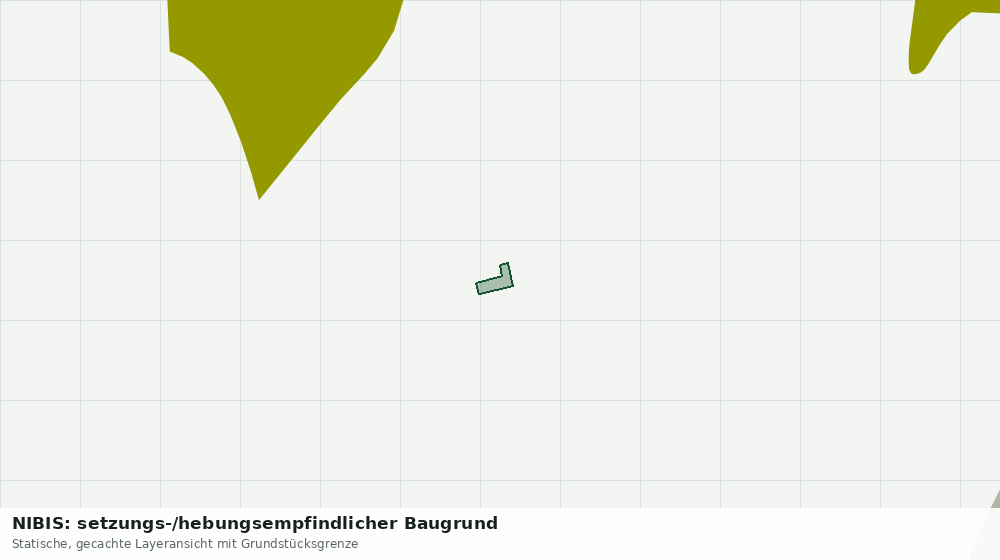 Statische Kartenansicht: NIBIS: setzungs-/hebungsempfindlicher Baugrund