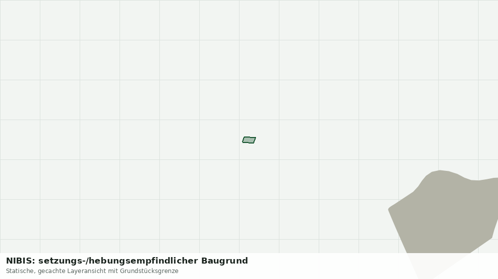 Statische Kartenansicht: NIBIS: setzungs-/hebungsempfindlicher Baugrund