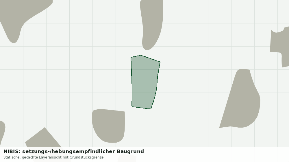 Statische Kartenansicht: NIBIS: setzungs-/hebungsempfindlicher Baugrund