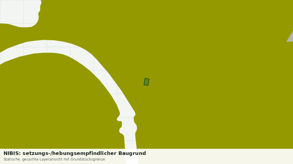 Statische Kartenansicht: NIBIS: setzungs-/hebungsempfindlicher Baugrund