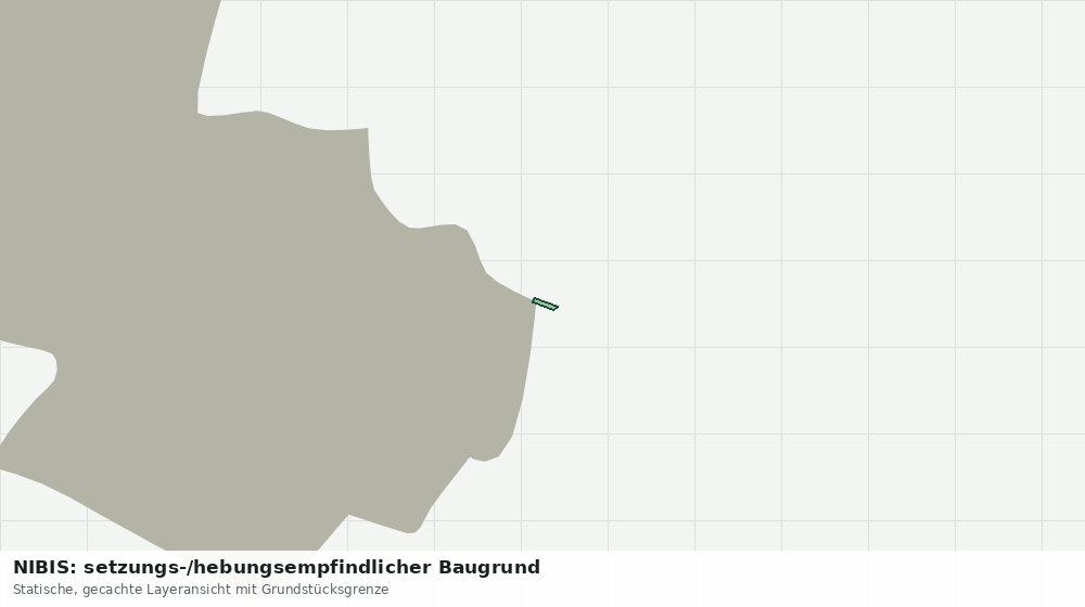 Statische Kartenansicht: NIBIS: setzungs-/hebungsempfindlicher Baugrund