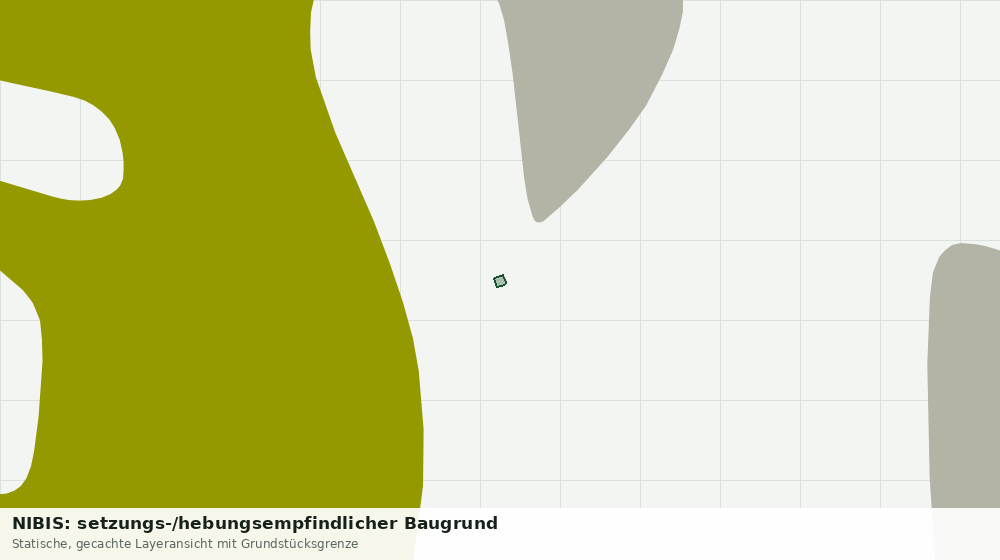 Statische Kartenansicht: NIBIS: setzungs-/hebungsempfindlicher Baugrund
