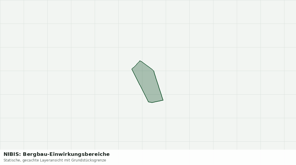 Statische Kartenansicht: NIBIS: Bergbau-Einwirkungsbereiche