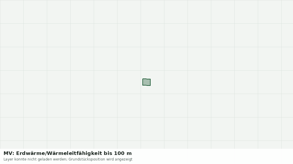 Statische Kartenansicht: MV: Erdwärme/Wärmeleitfähigkeit bis 100 m