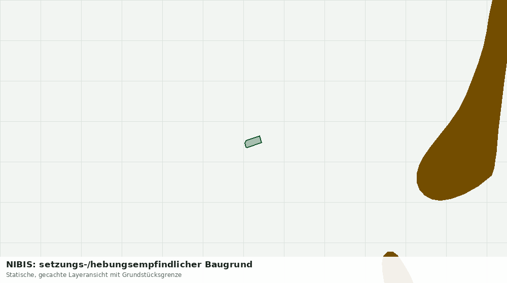 Statische Kartenansicht: NIBIS: setzungs-/hebungsempfindlicher Baugrund