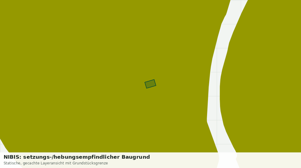 Statische Kartenansicht: NIBIS: setzungs-/hebungsempfindlicher Baugrund