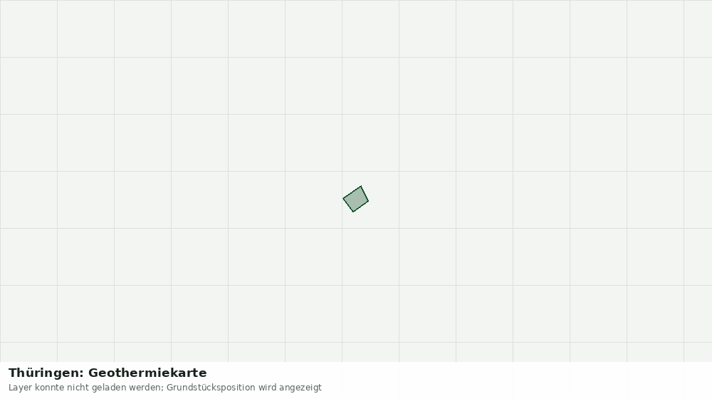 Statische Kartenansicht: Thüringen: Geothermiekarte